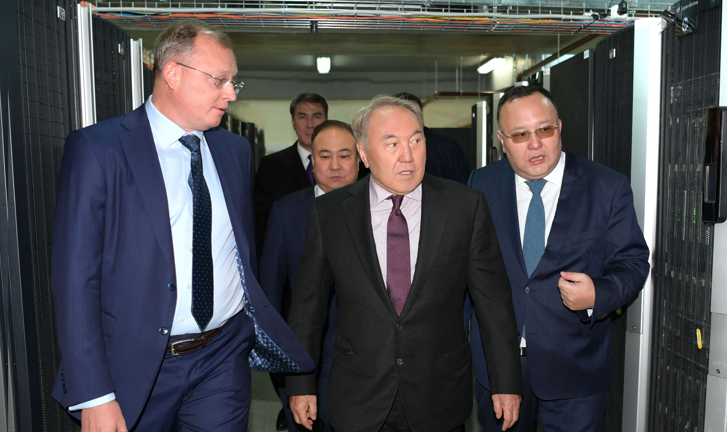Kazakh President visits the data processing center of Kazakhtelecom JSC