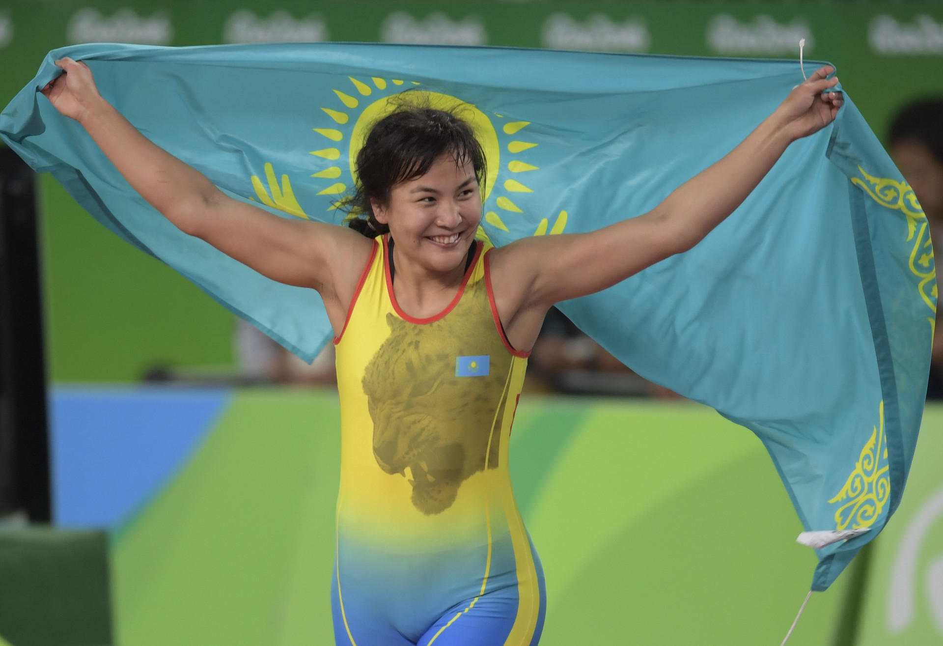 Elmira Syzdykova won the bronze medal at wrestling tournament in Russia