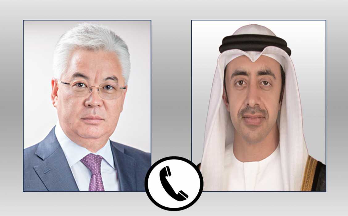 ​Foreign Ministers of Kazakhstan and UAE discuss cooperation over the phone