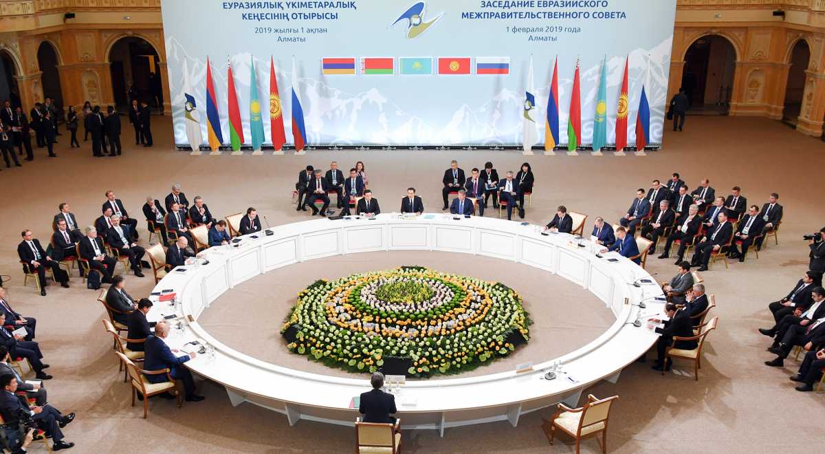 ​Prime Ministers of EAEU Countries Take Part in Eurasian Intergovernmental Council Meeting
