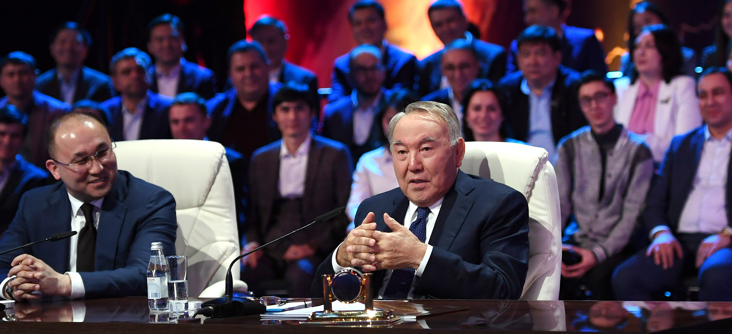 Kazakh President meets with the participants of the project "100 new faces of Kazakhstan"