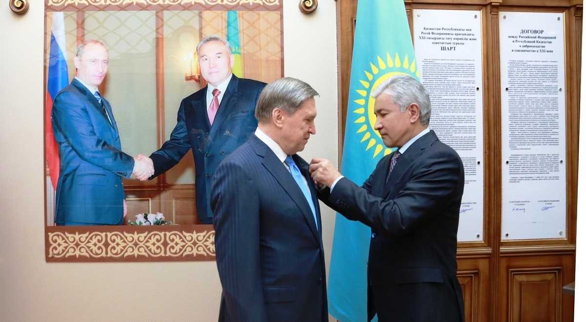 Assistant of the Russian President awarded by the Kazakh order