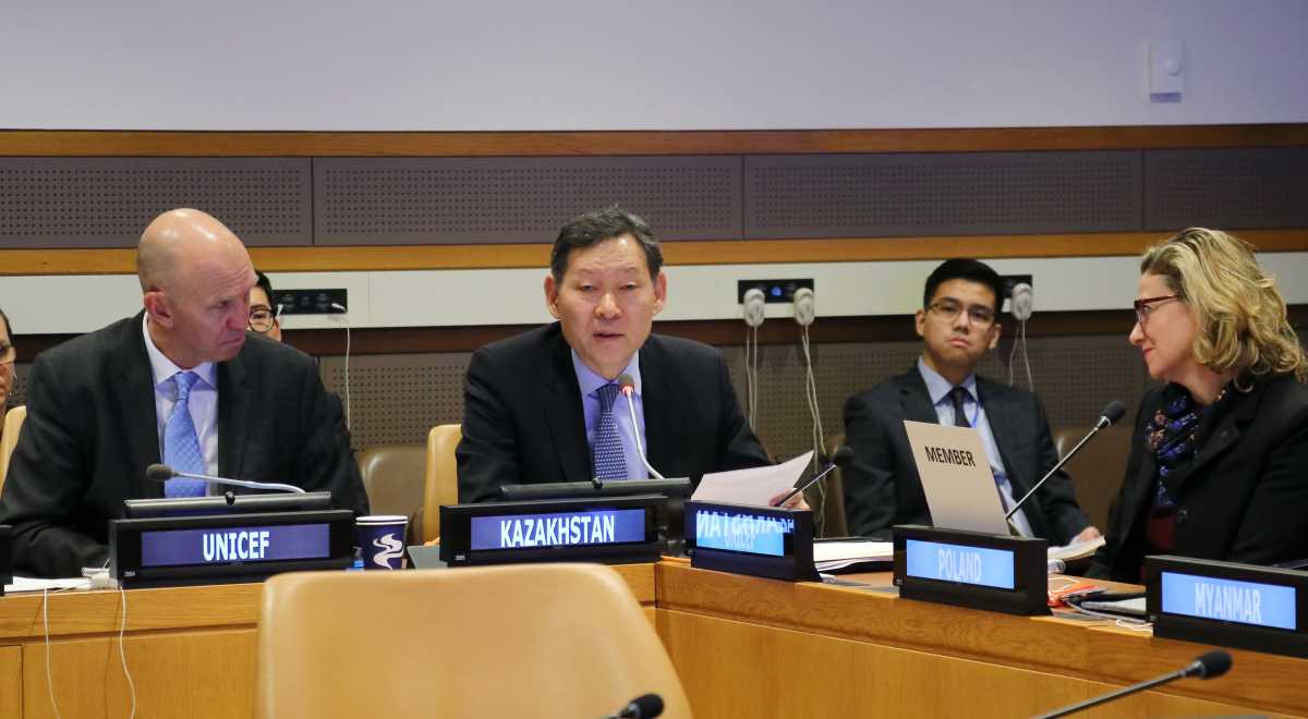 ​Kazakhstan Chairs UN Group of Friends for Reintegration of Children involved in Armed Conflict