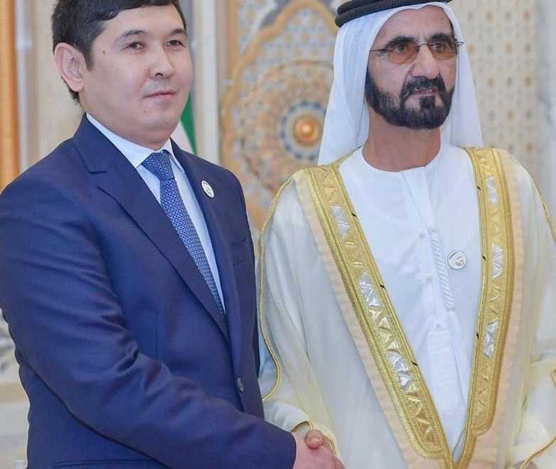 ​Ambassador of Kazakhstan Presents His Credentials to Sheikh Mohammed bin Rashid Al Maktoum