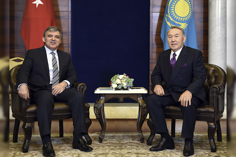 Nursultan Nazarbayev had a telephone conversation Abdullah Gül