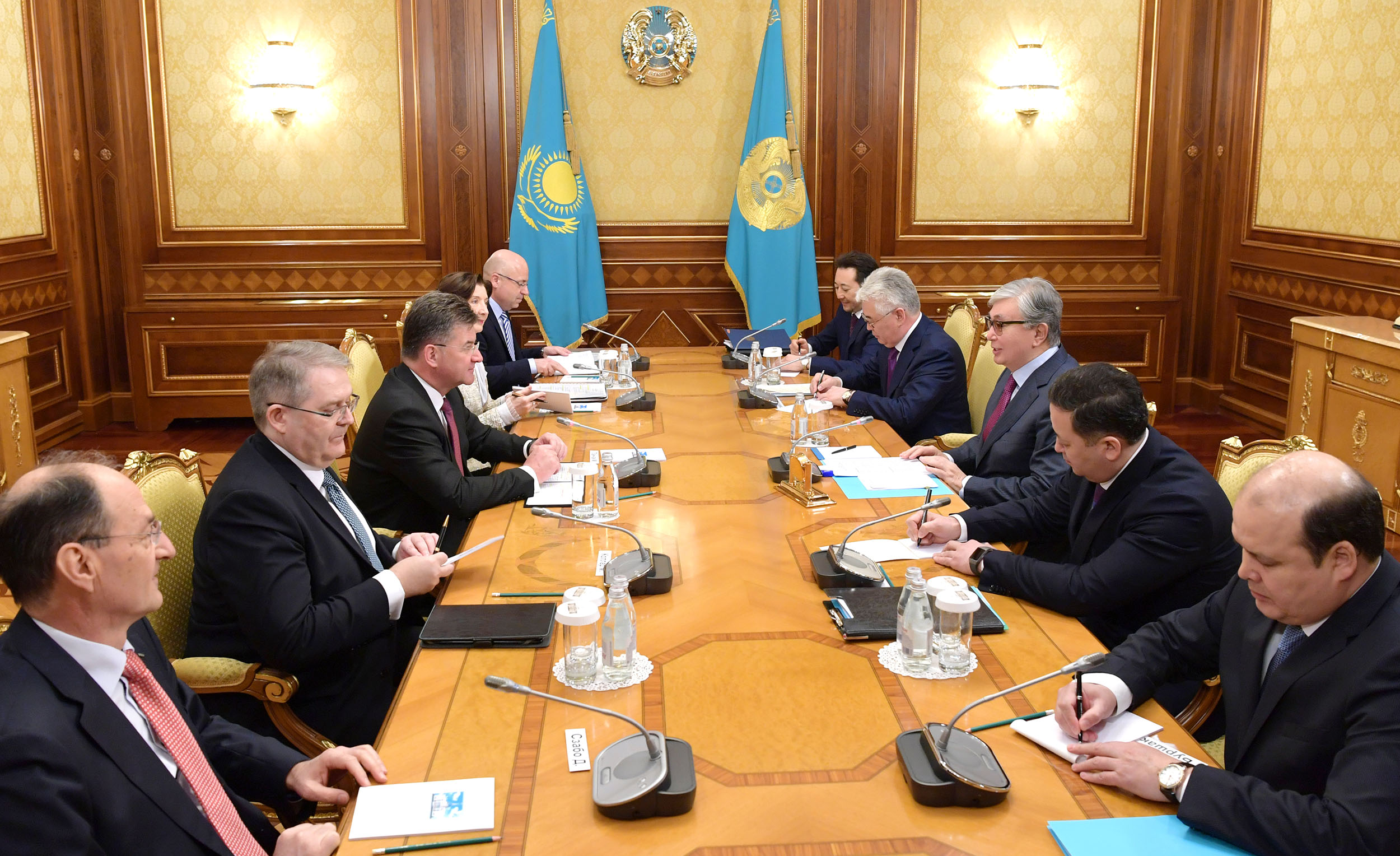 Kazakh President meets with the Chairman of the Organization for Security and Cooperation in Europe