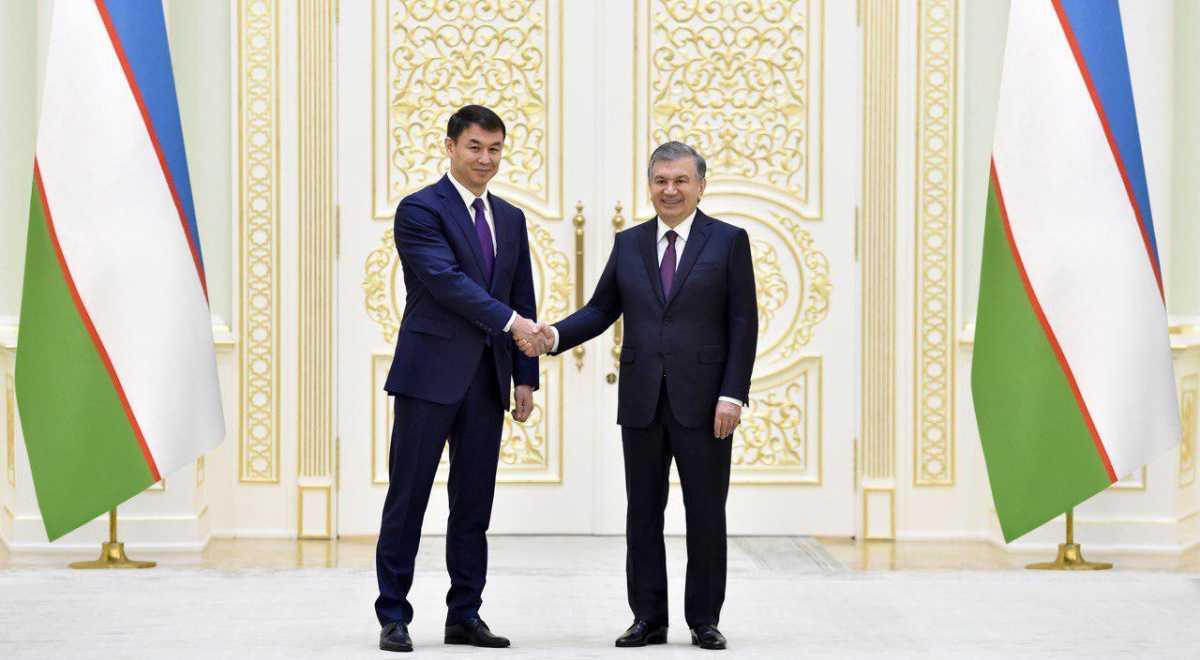​Kazakh Ambassador presents credentials to President of Uzbekistan
