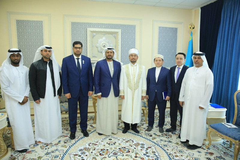 Mufti of Kazakhstan lauds UAE's charity, humanitarian initiatives