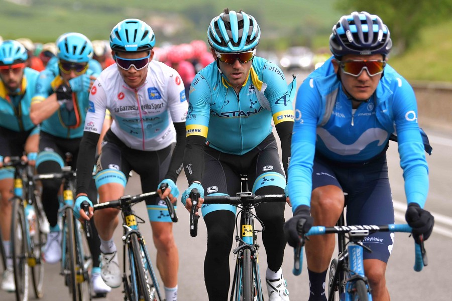 Astana riders save energy in Giro d'Italia Stage 6