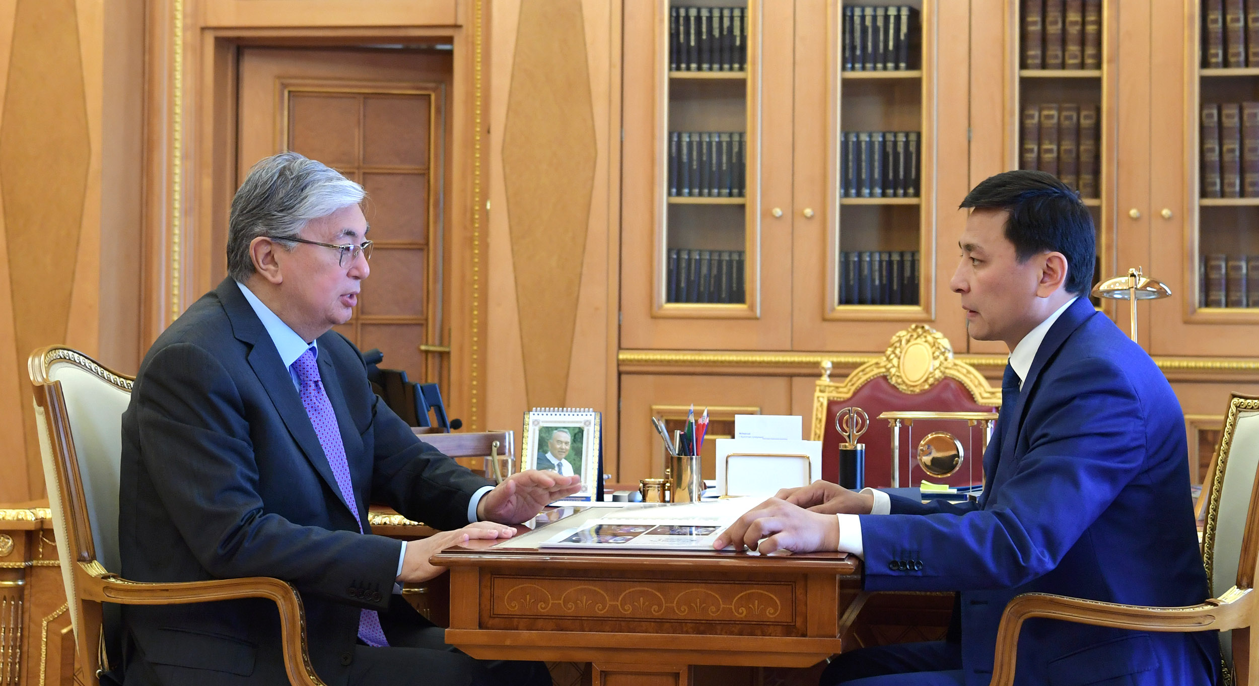 President of Kazakhstan receives akim of the city Nur-Sultan Altai Kulginov