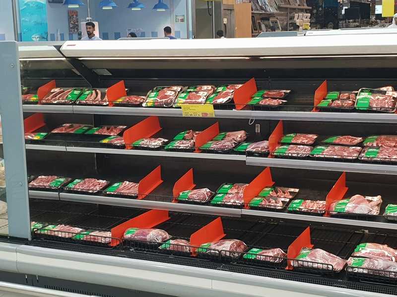 Kazakhstan meat in the UAE stores