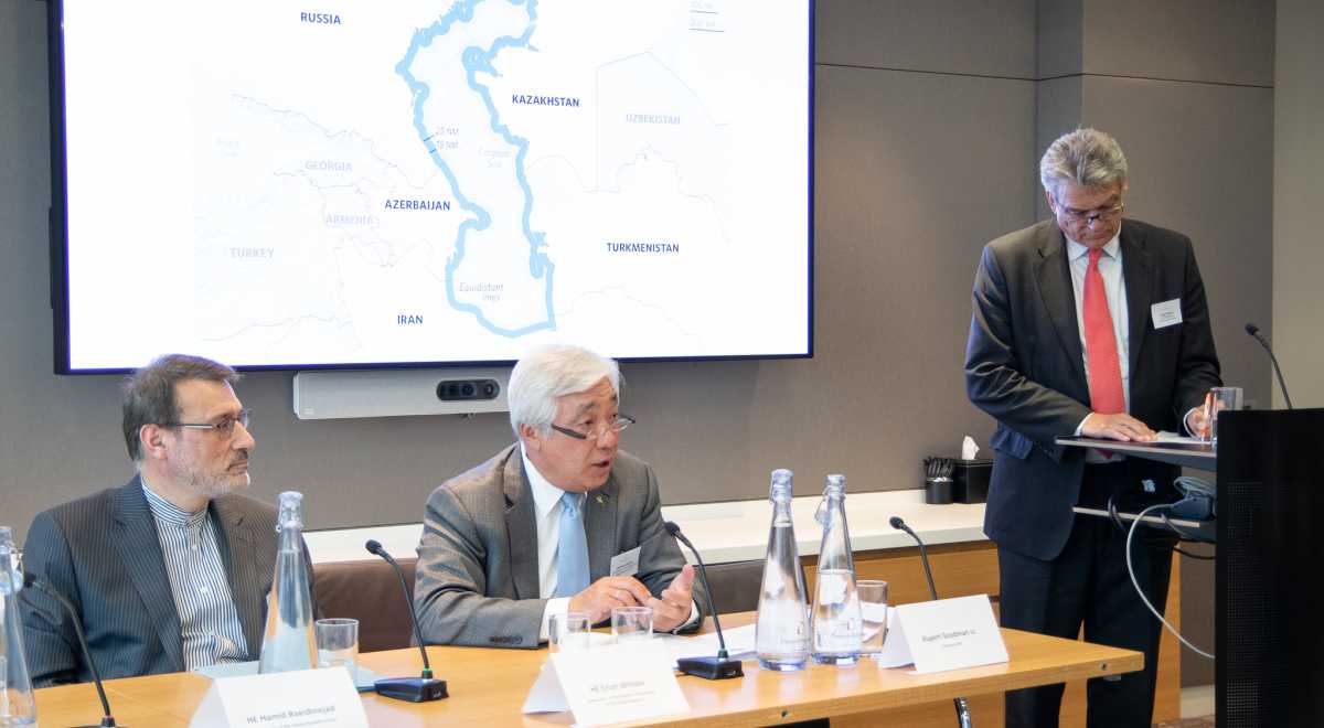 ​Aktau Convention on Caspian Sea discussed in London
