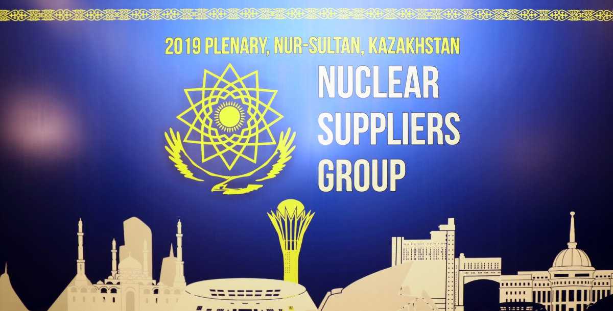 Kazakhstan assumed the chairmanship of the Nuclear Suppliers Group