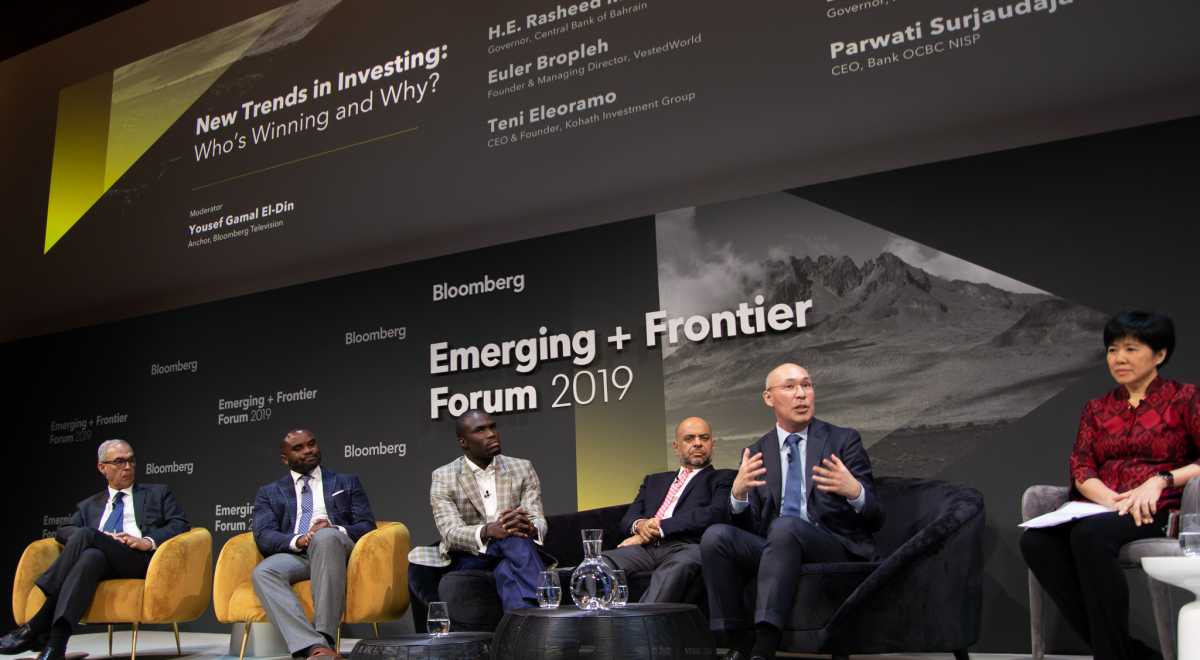 AIFC presented at Bloomberg’s forum in London