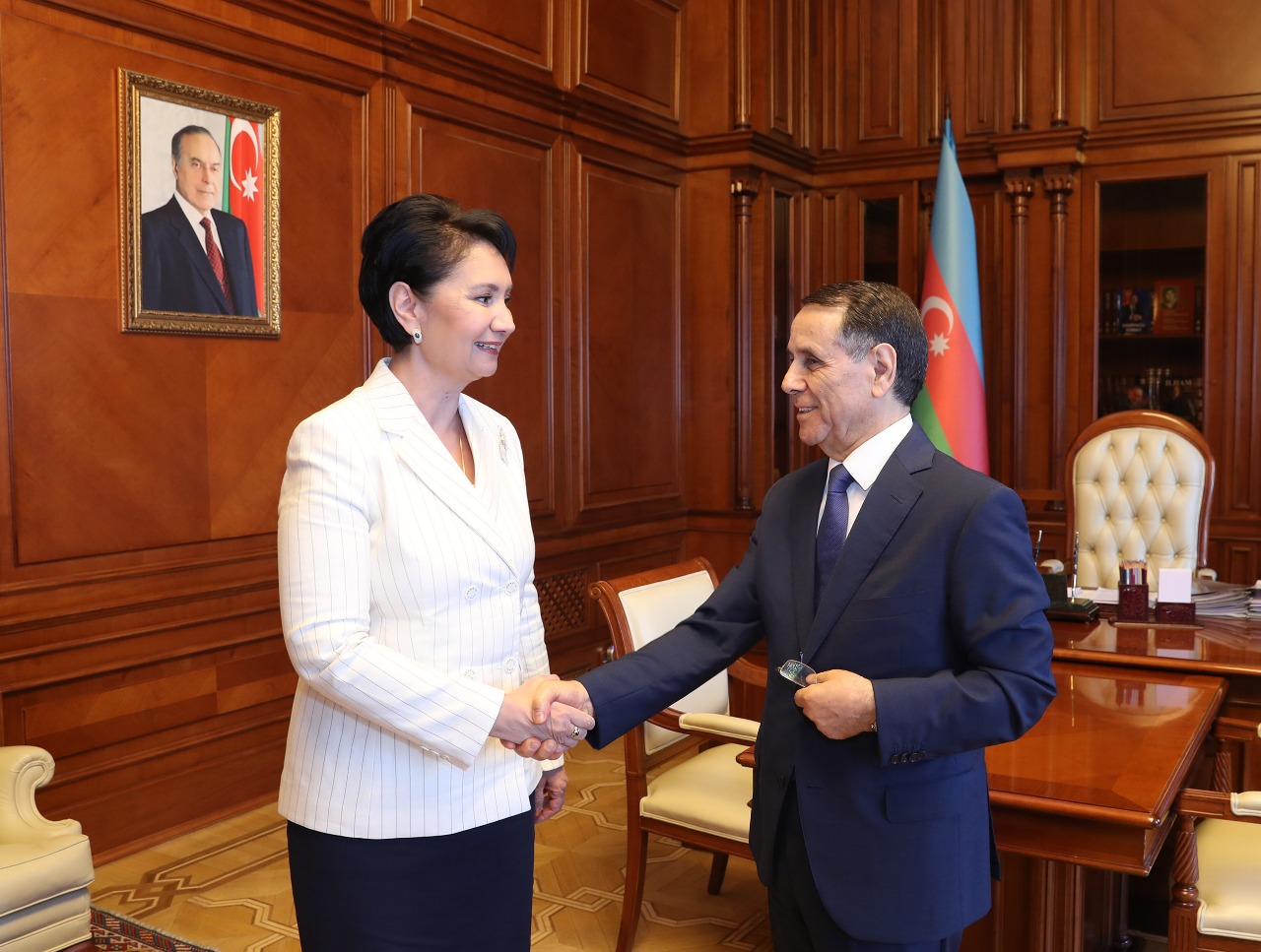 Gulshara Abdykalikova pays a working visit to the Republic of Azerbaijan