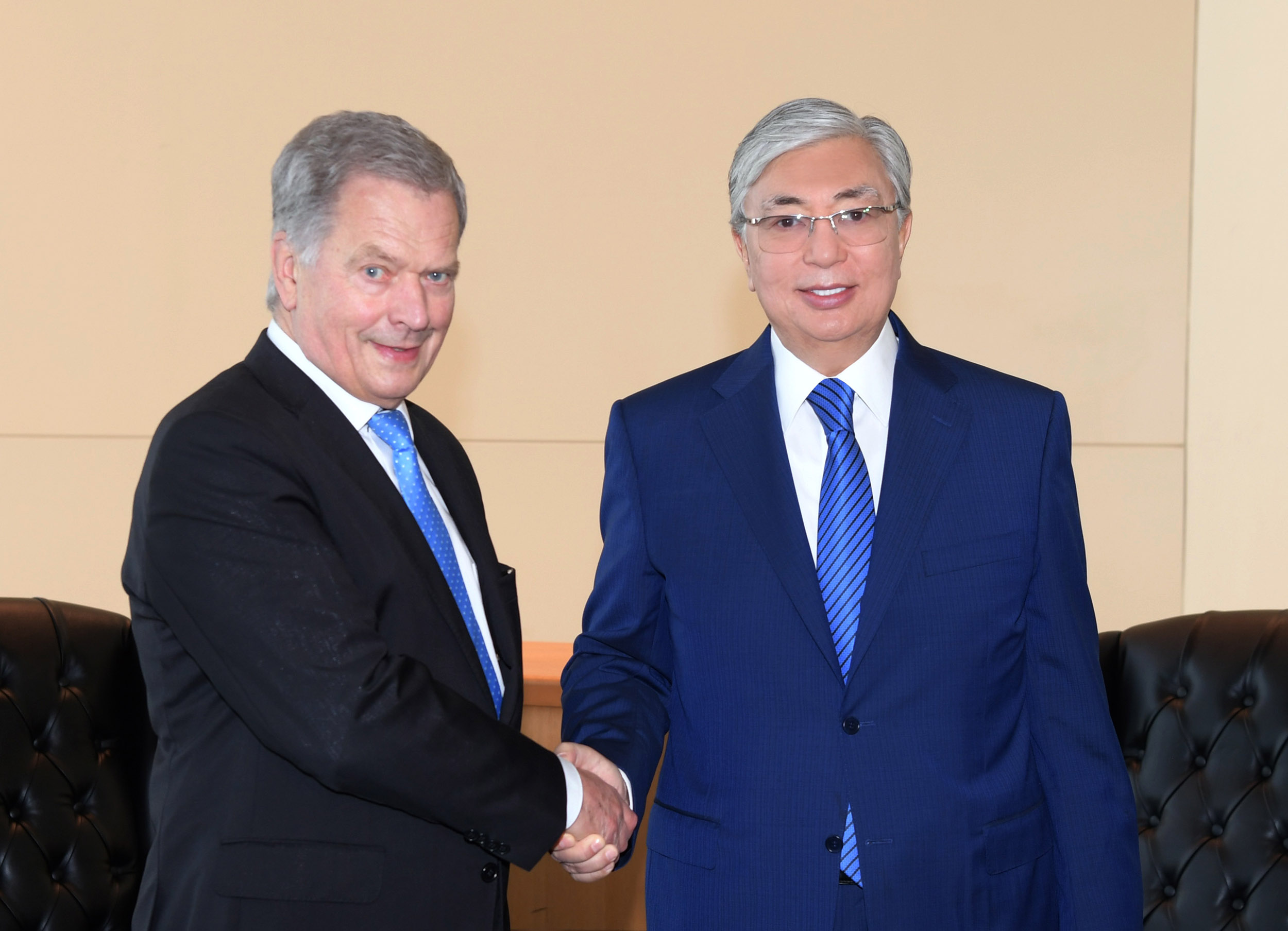 Tokayev meets with Finnish President Sauli Niinisto