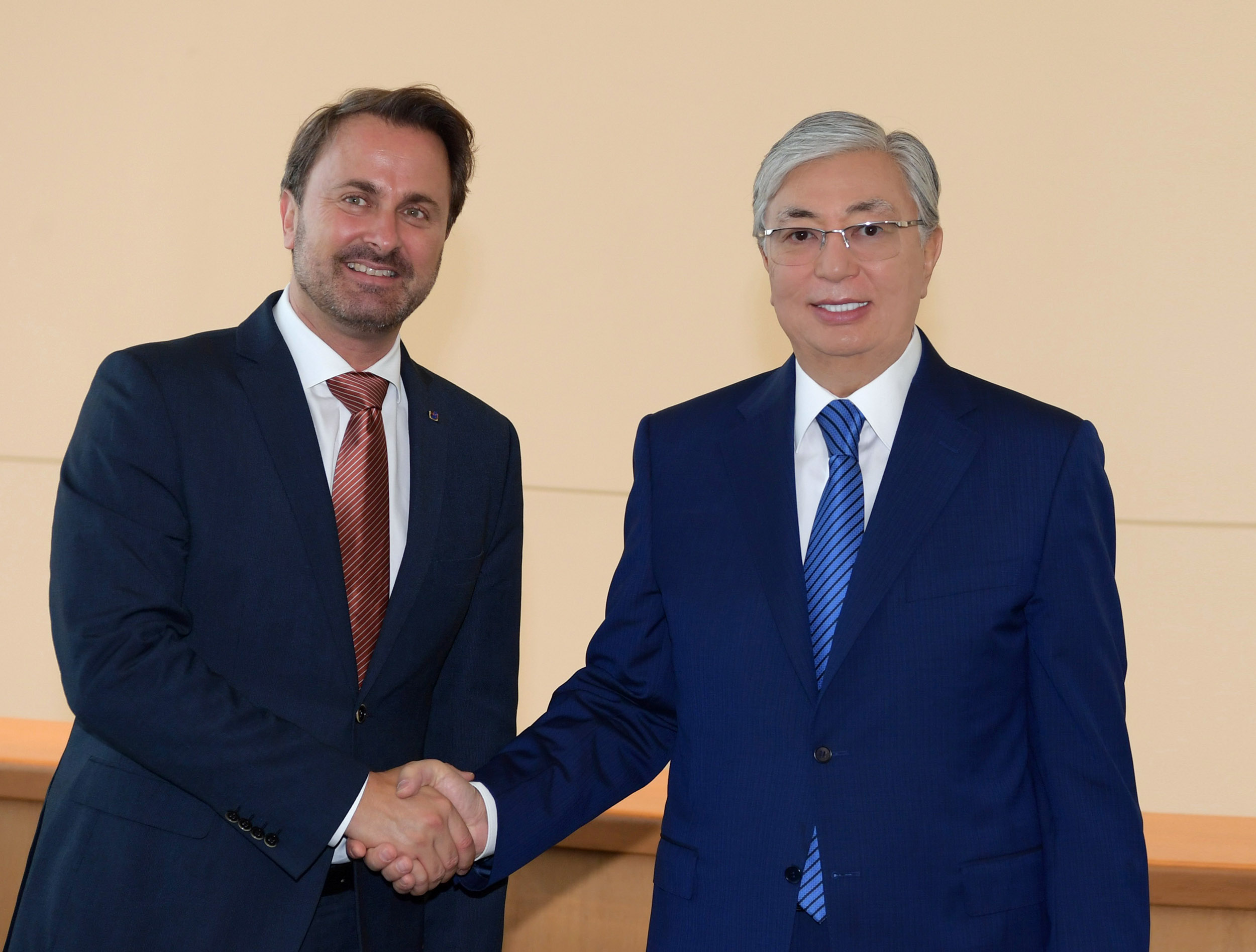 Head of state meets with Prime Minister of Luxembourg Xavier Bettel