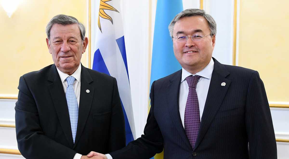 First meeting of the foreign Ministers of Kazakhstan and Uruguay takes place in Nur-Sultan