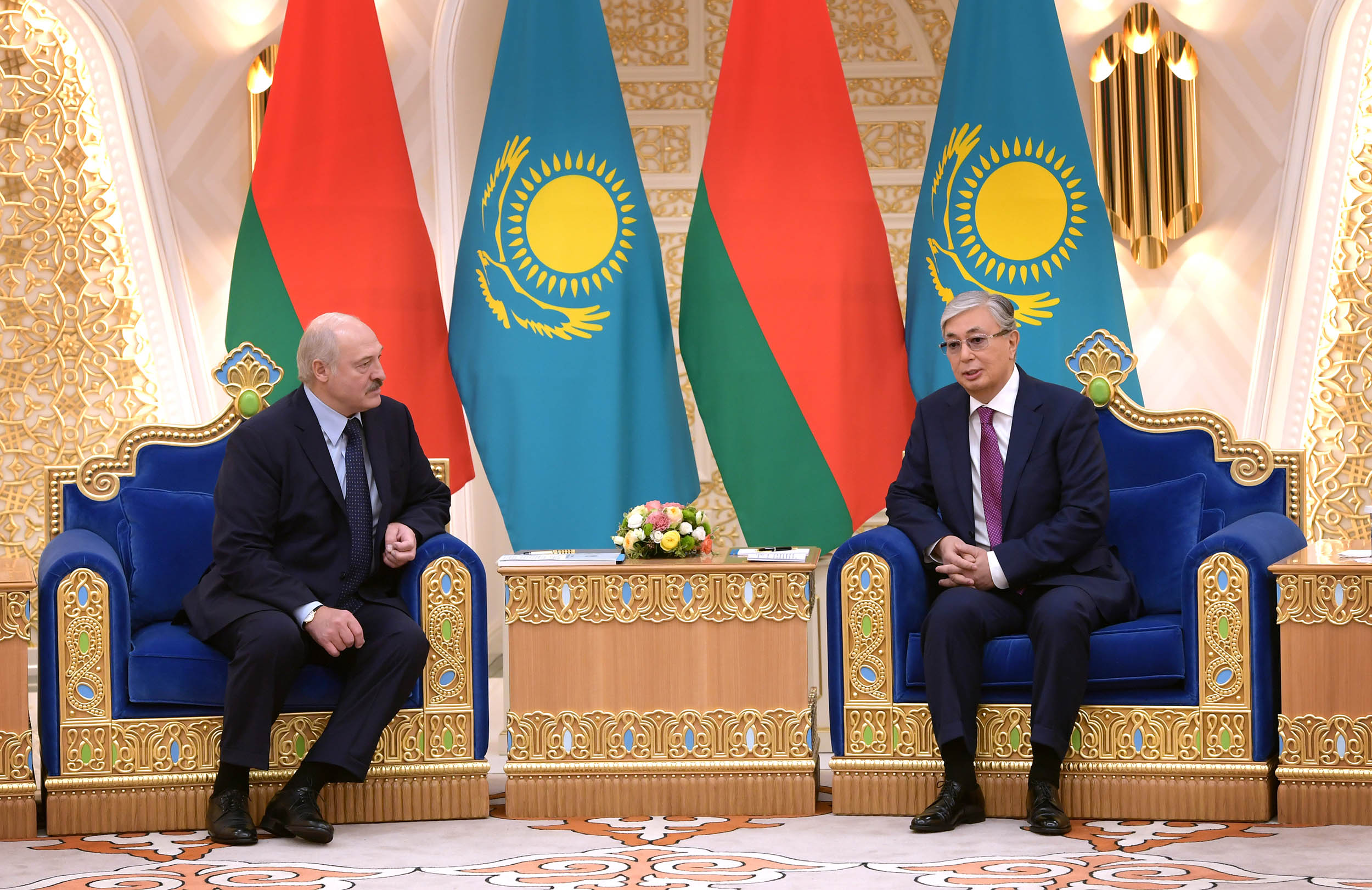 Tokayev meets with Belarusian President Alexander Lukashenko