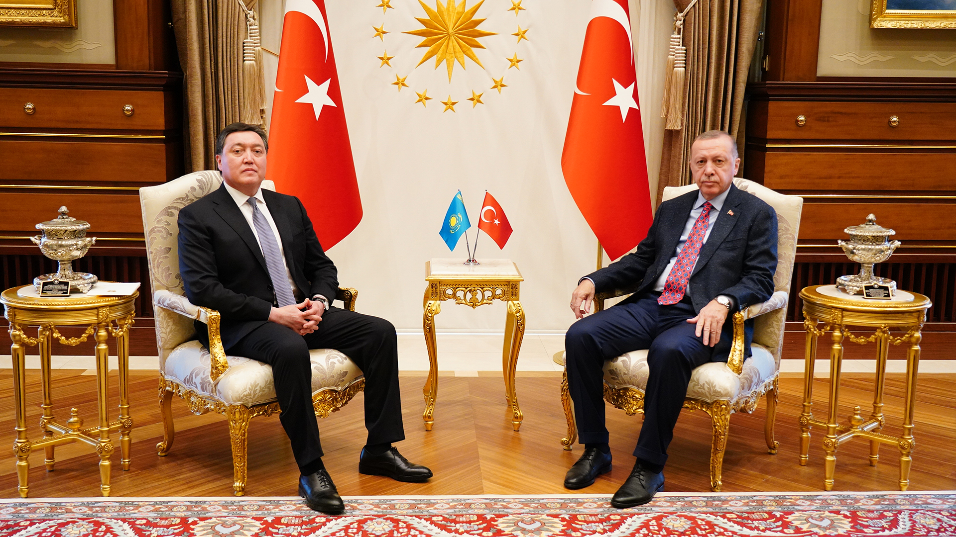Askar Mamin pays working visit to Turkey