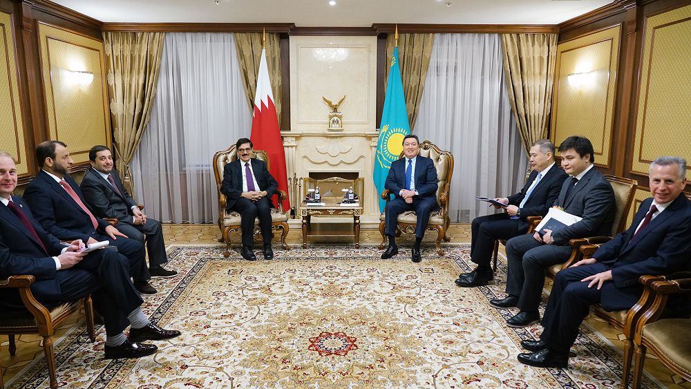 Askar Mamin meets with Deputy Prime Minister of Qatar