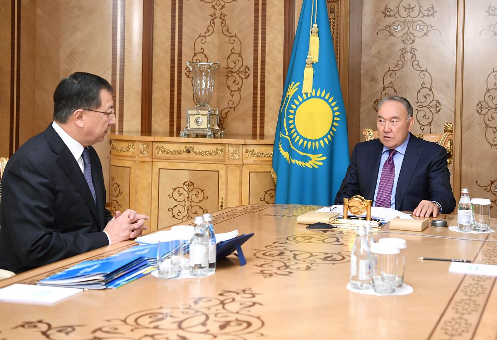 Elbasy receives Deputy Chairman of the Assembly of People of Kazakhstan