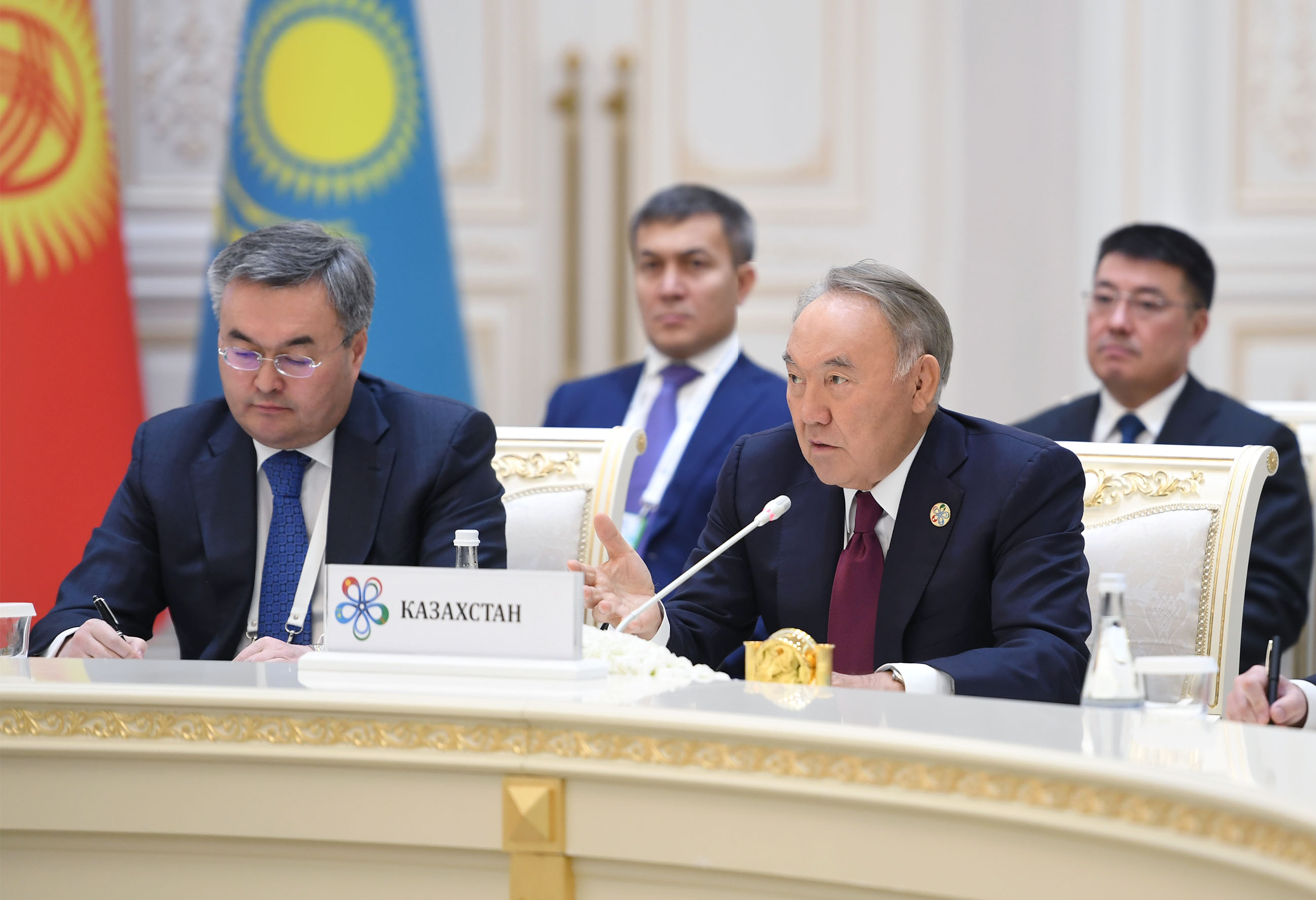 N.Nazarbayev attends the second Consultative meeting of the heads of Central Asian states