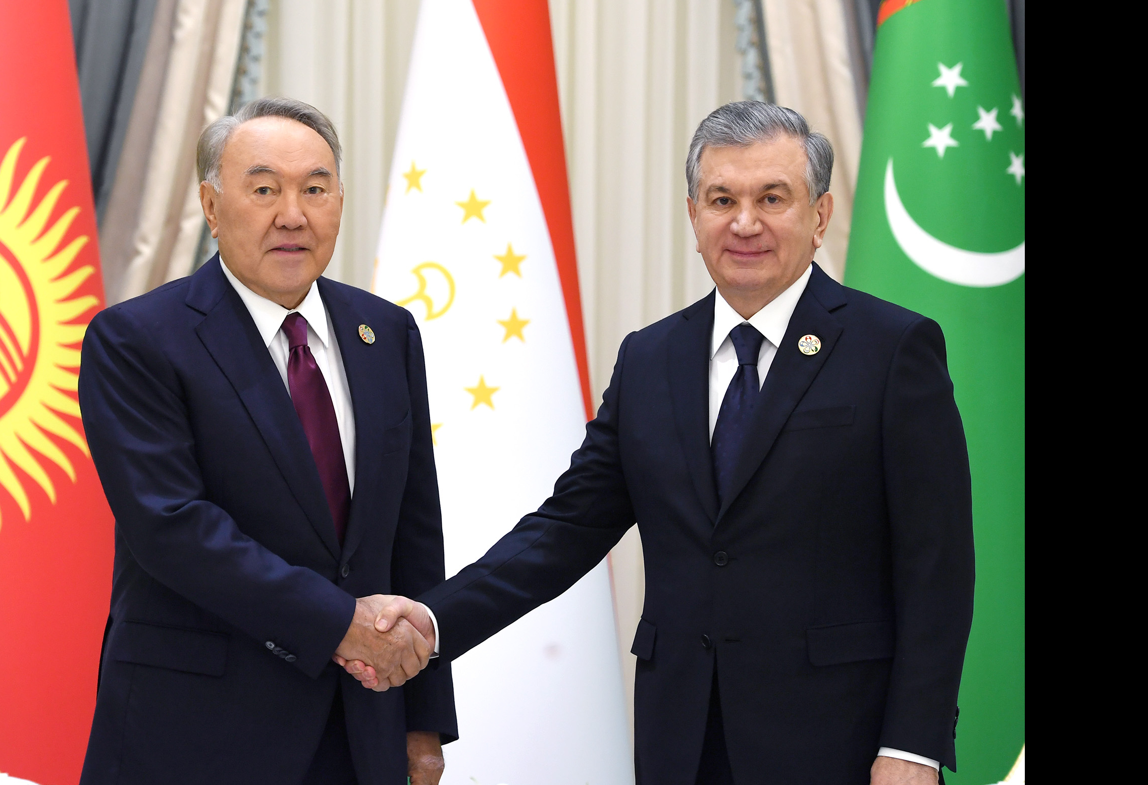 Elbasy meets with Uzbek President Shavkat Mirziyoyev