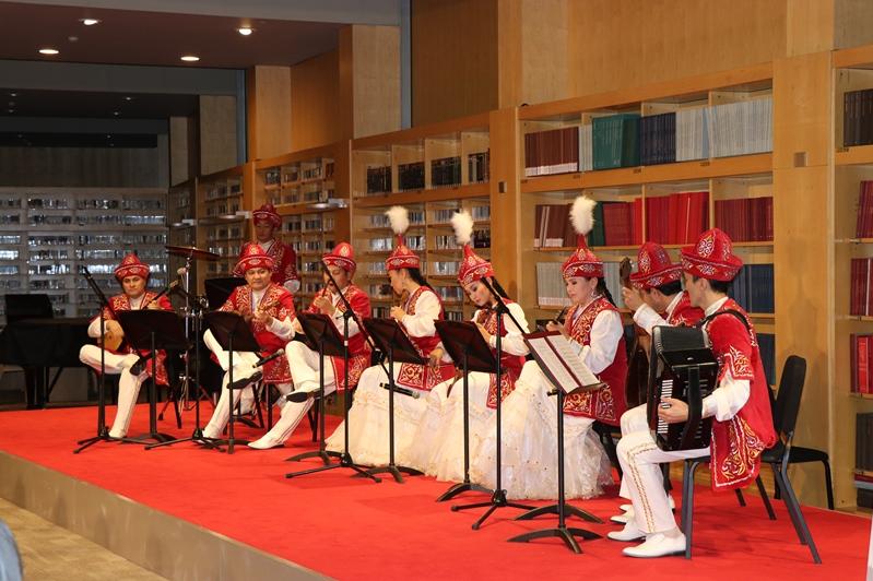 The Kurmangazy orchestra performs in Beijing