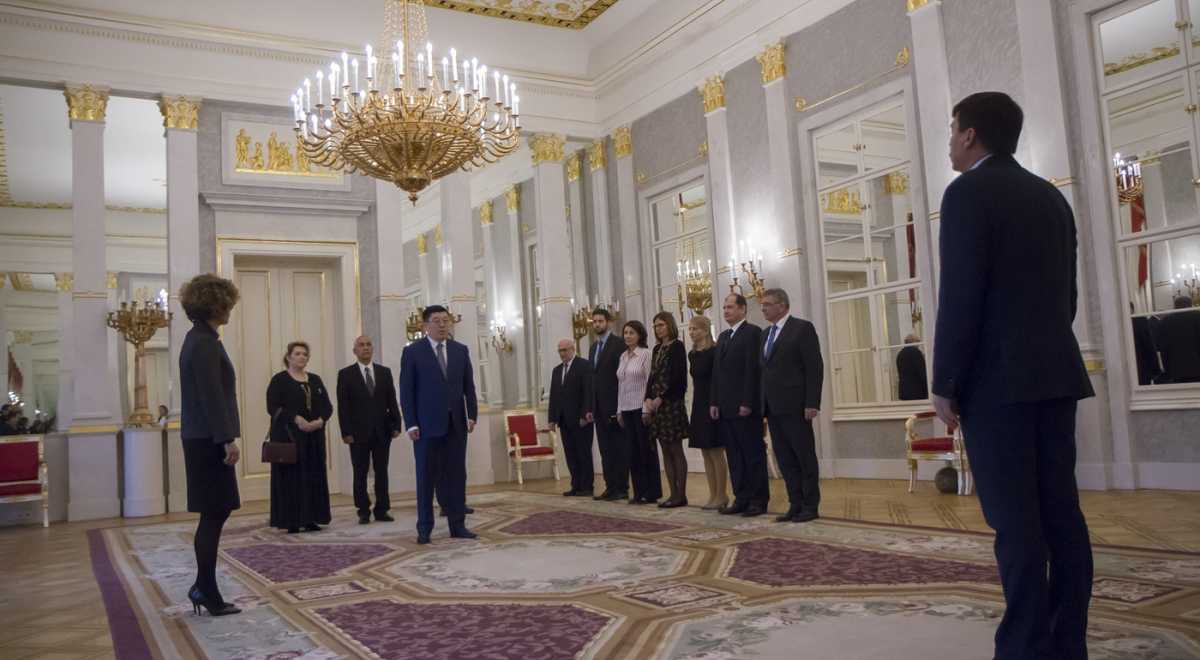Ambassador of Kazakhstan presented the Credentials to the President of Hungary