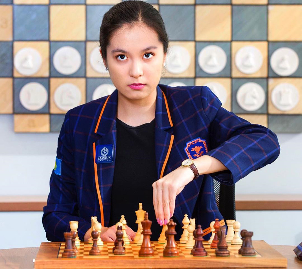 Dinara Saduakasova is in the top 10 best chess players in the world