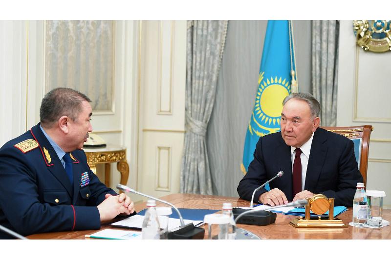 Elbasy receives Erlan Turgumbayev