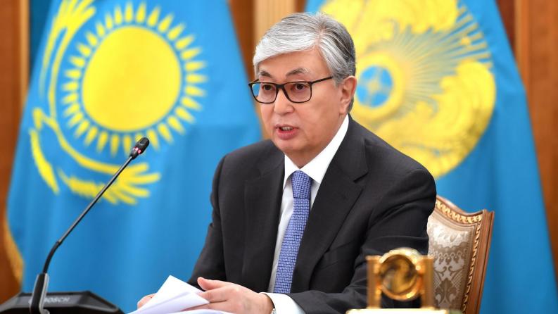 Kazakh President thanks state leaders over condolences for plane crash