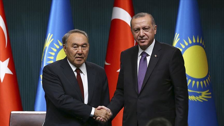 Nursultan Nazarbayev, Recep Tayyip Erdogan speaks over phone
