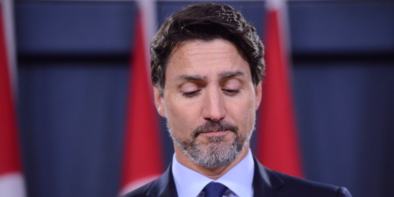 Justin Trudeau says intelligence indicates that an Iranian missile took down the Ukrainian flight