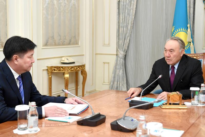 Elbasy meets with the Chairman of the Supreme court