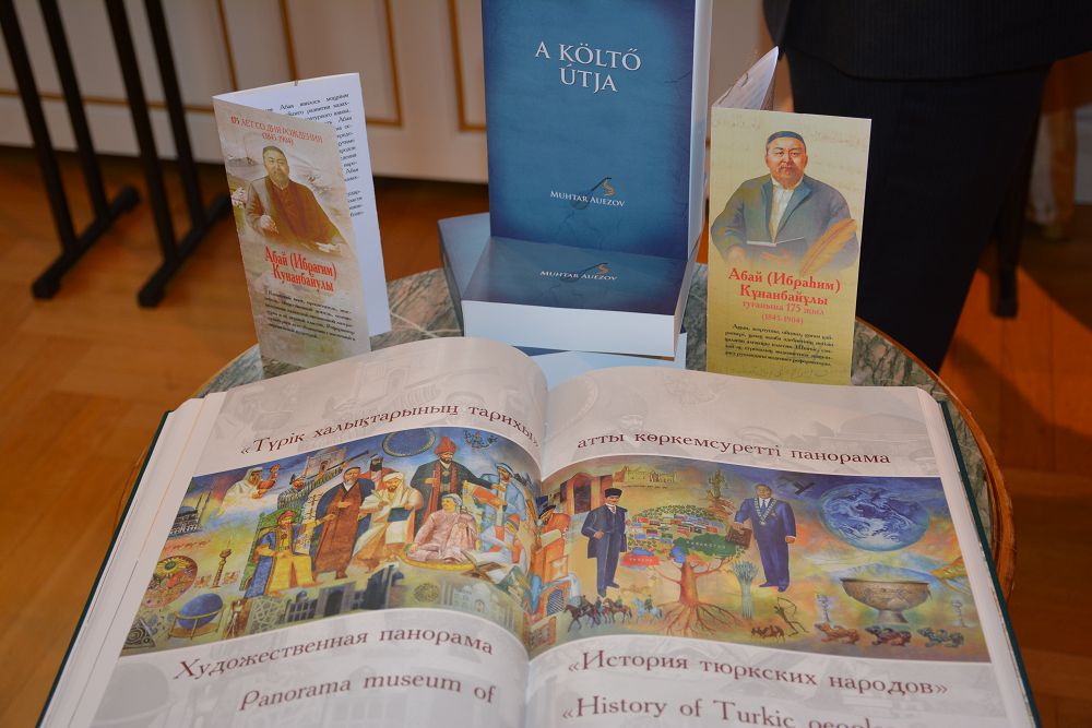 Mukhtar Auezov's book about Abai presented in Hungarian