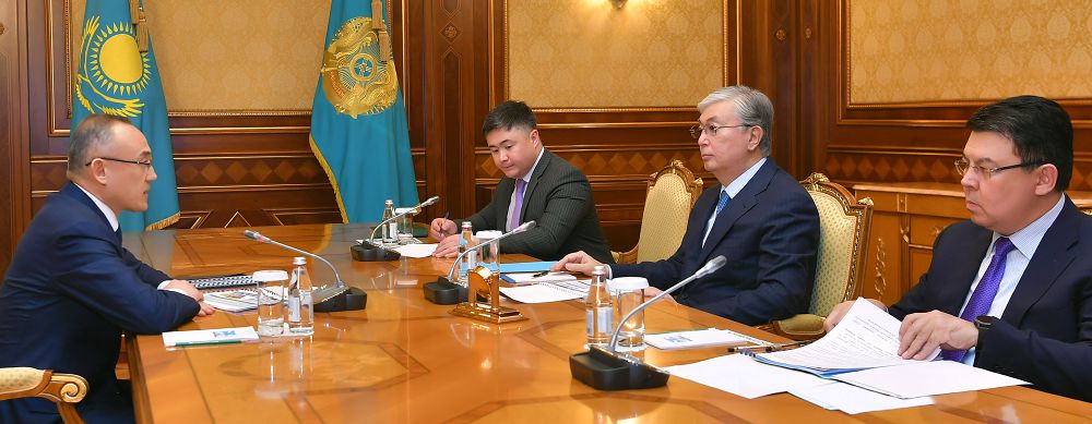 Tokayev meets Galymzhan Pirmatov, "Kazatomprom" CEO