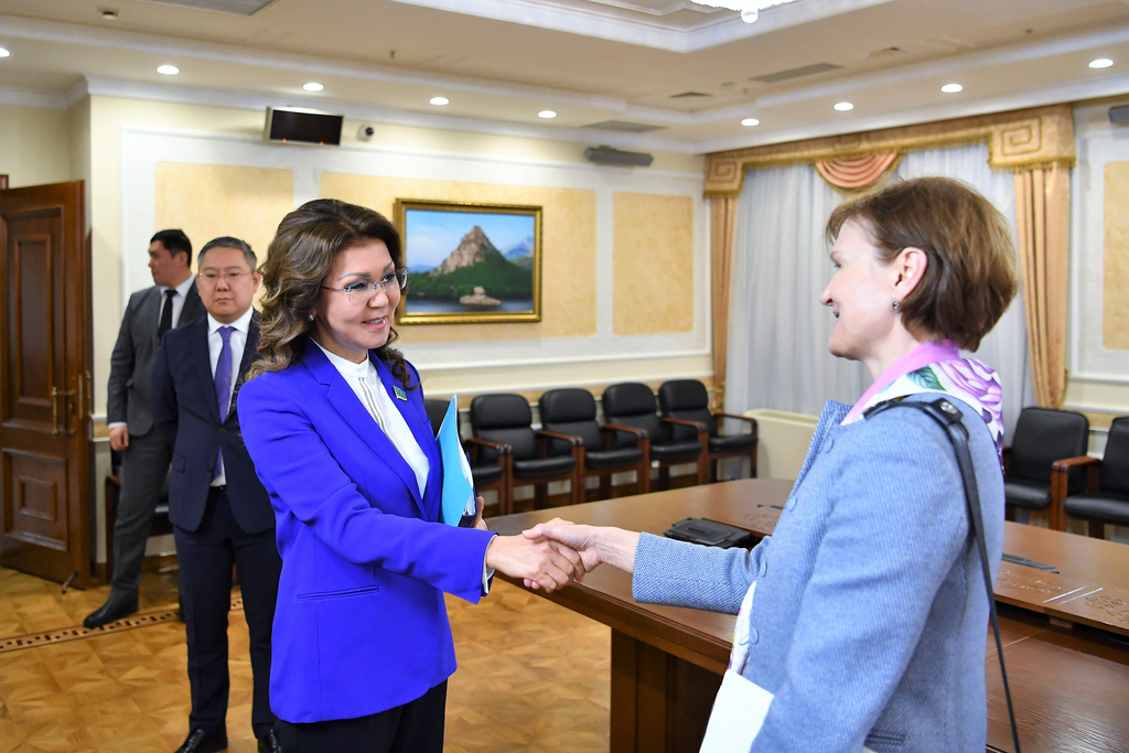 D.Nazarbayeva discusses cooperation between Kazakhstan and the World Bank