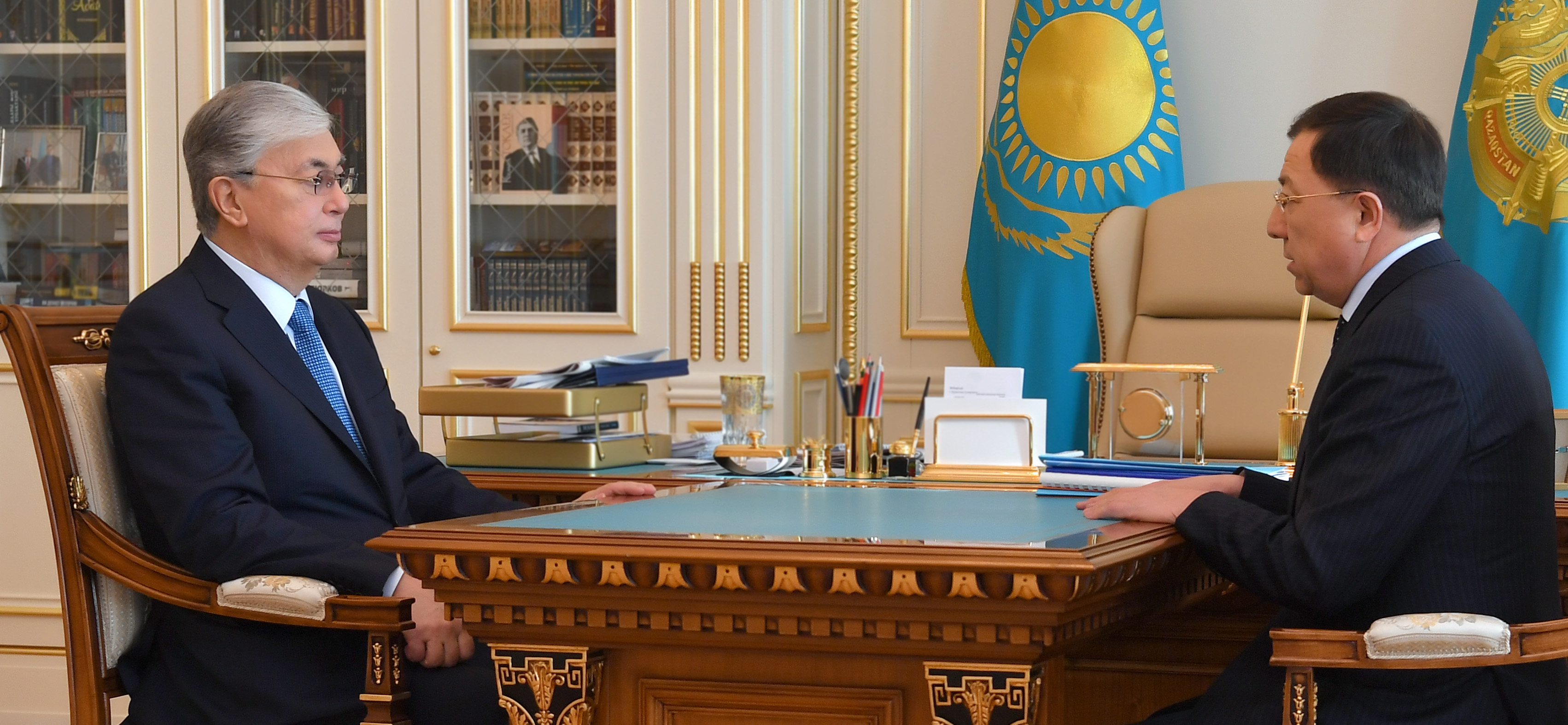 President receives Deputy Chairman of the Assembly of People of Kazakhstan