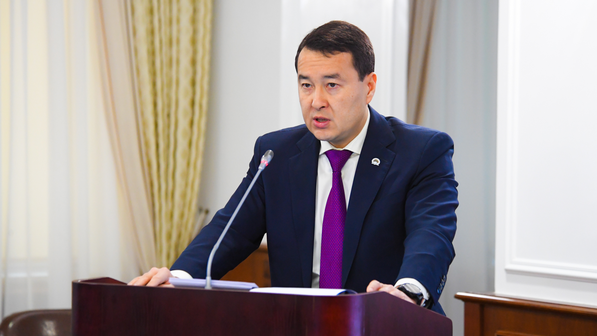 Revenue plans exceeded in all regions — Alikhan Smailov