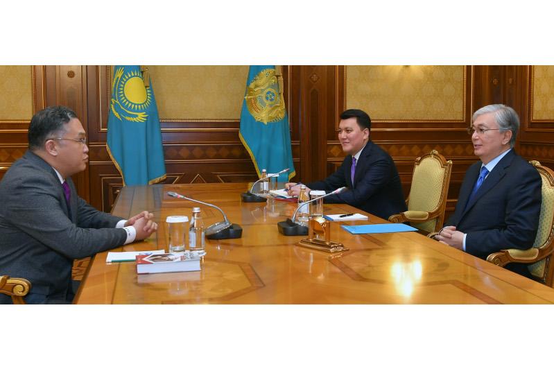 Tokayev receives a member of the National Council of Public Trust