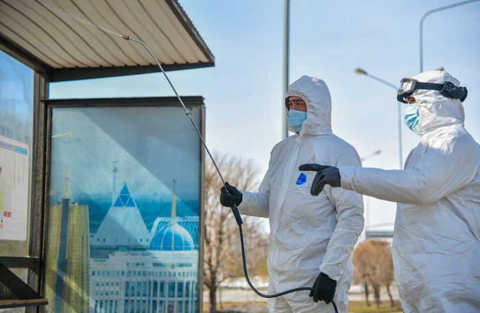 Disinfection to be carried out on the streets of the Kazakh capital