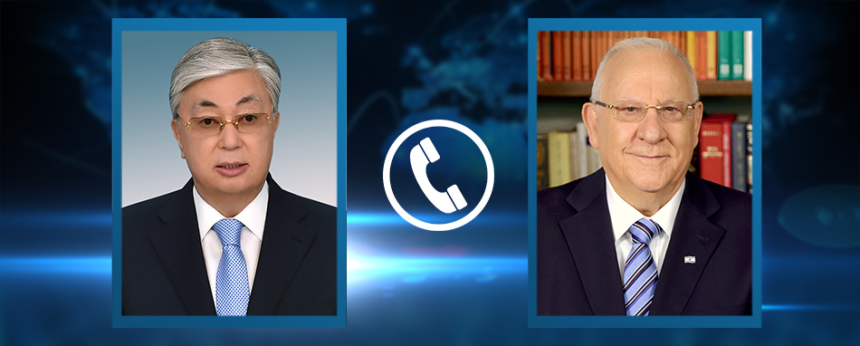 K.Tokayev has a telephone conversation with President of Israel
