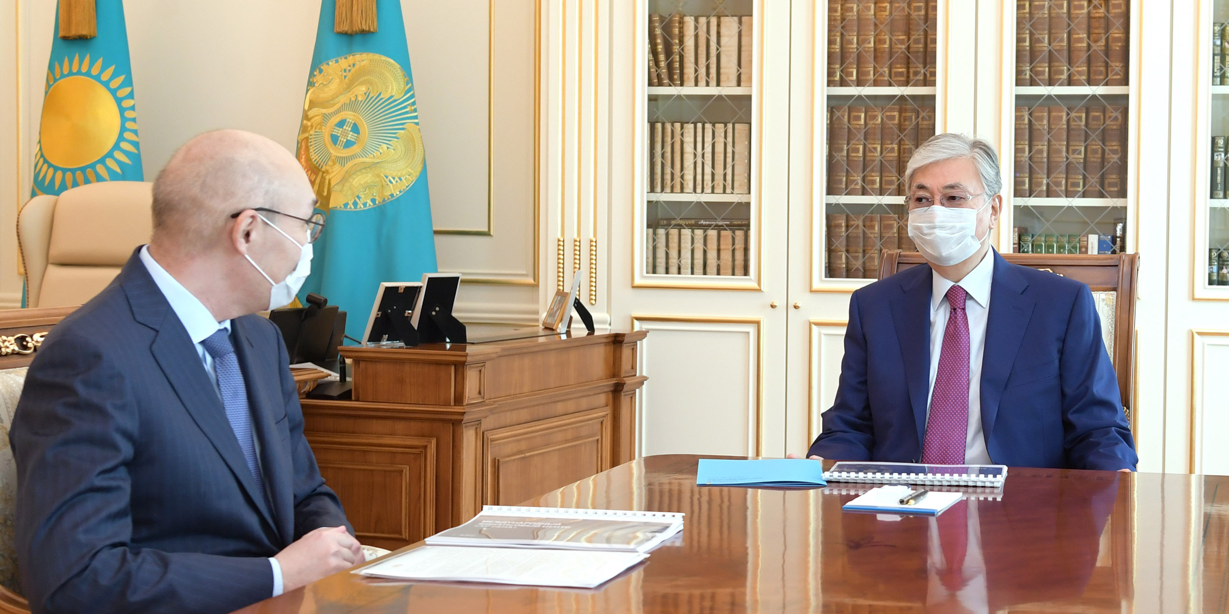 Kassym-Jomart Tokayev receives Governor of the Astana International Financial Centre