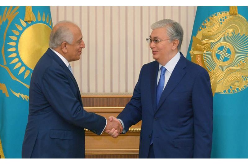 The Head of State receives Zalmay Khalilzad