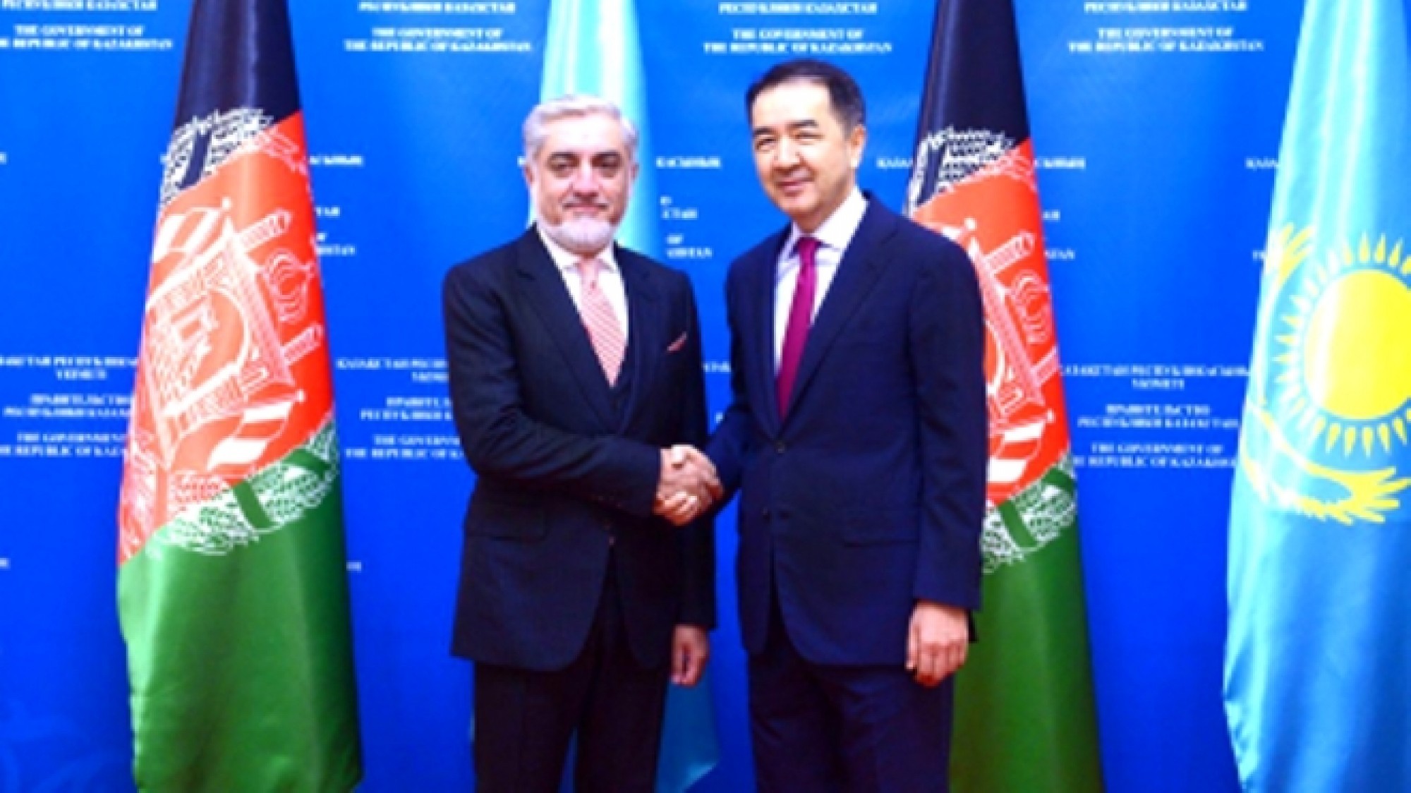 Sagintayev met the PM of Afganistan