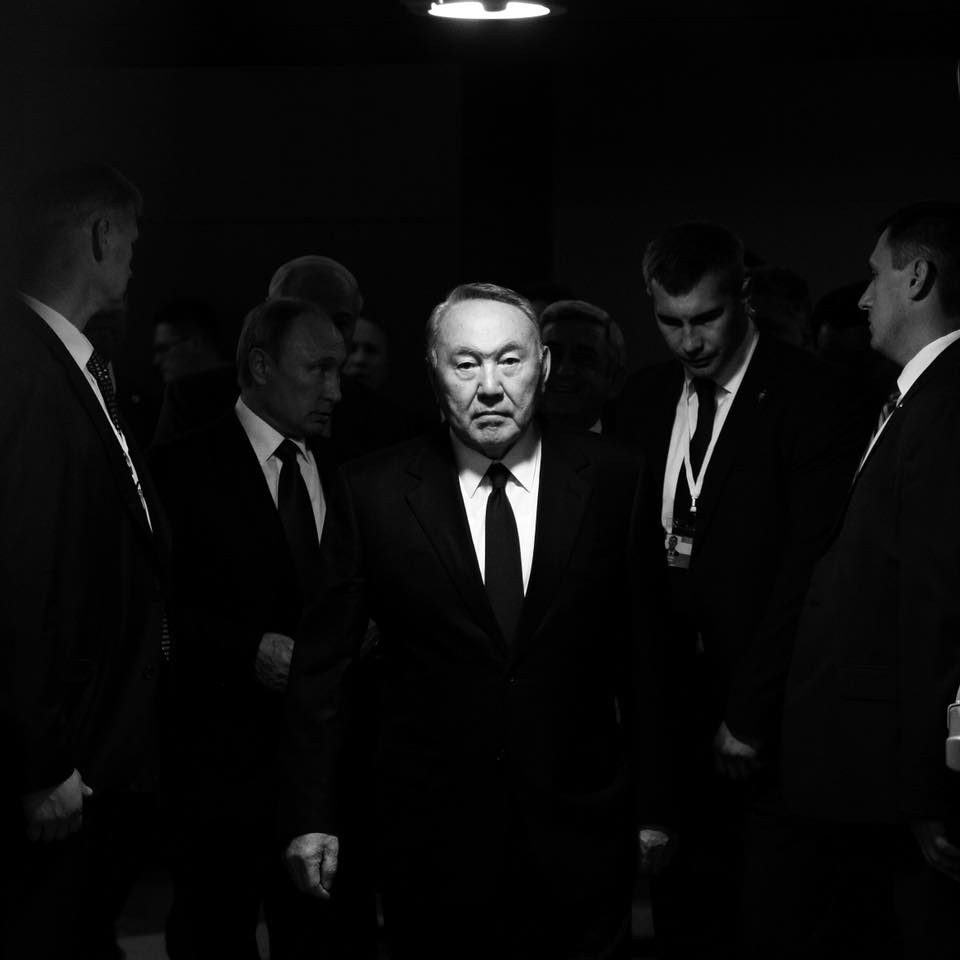 Armenian photograph occasionally made one of the best photos of Nazarbayev
