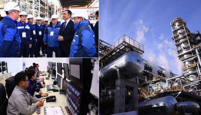 PM visits Atyrau Refinery: modernization to be completed in May 2018