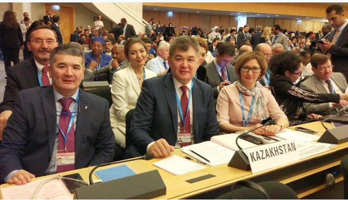 Minister of Healthcare Yelzhan Birtanov participates in 71st World Health Assembly in Geneva